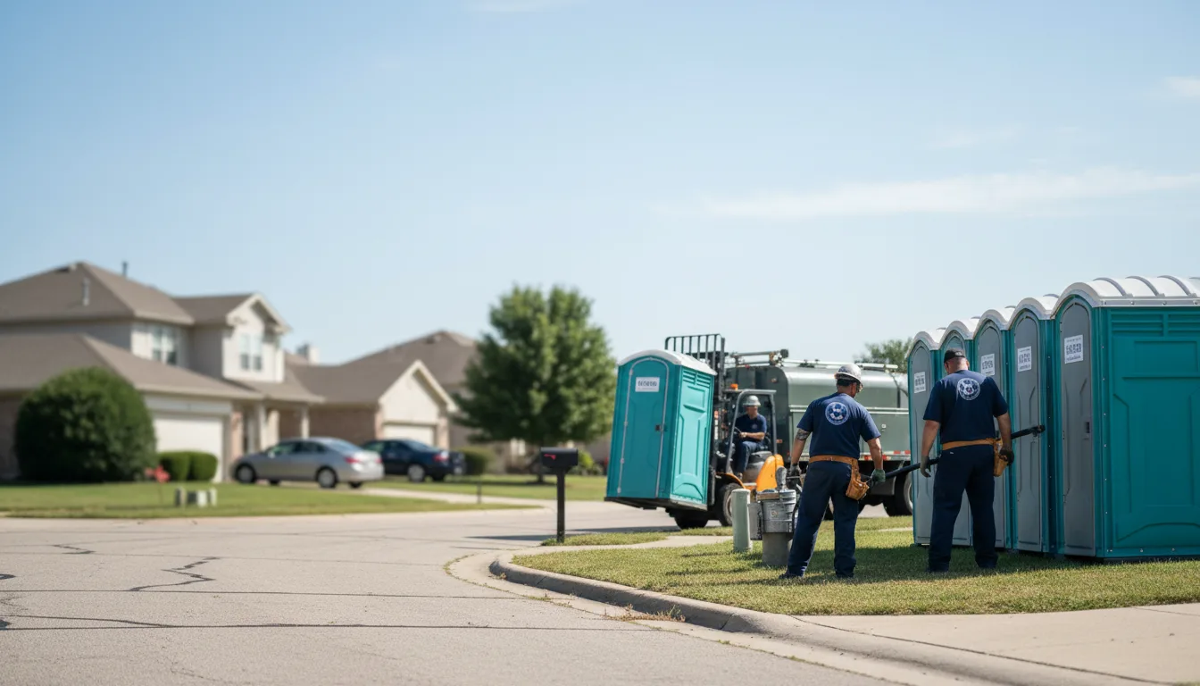Porta Potty Rental in Ludell, KS near me